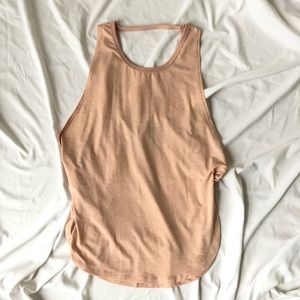 New Balance Pastel Pink Top with Twist Details!